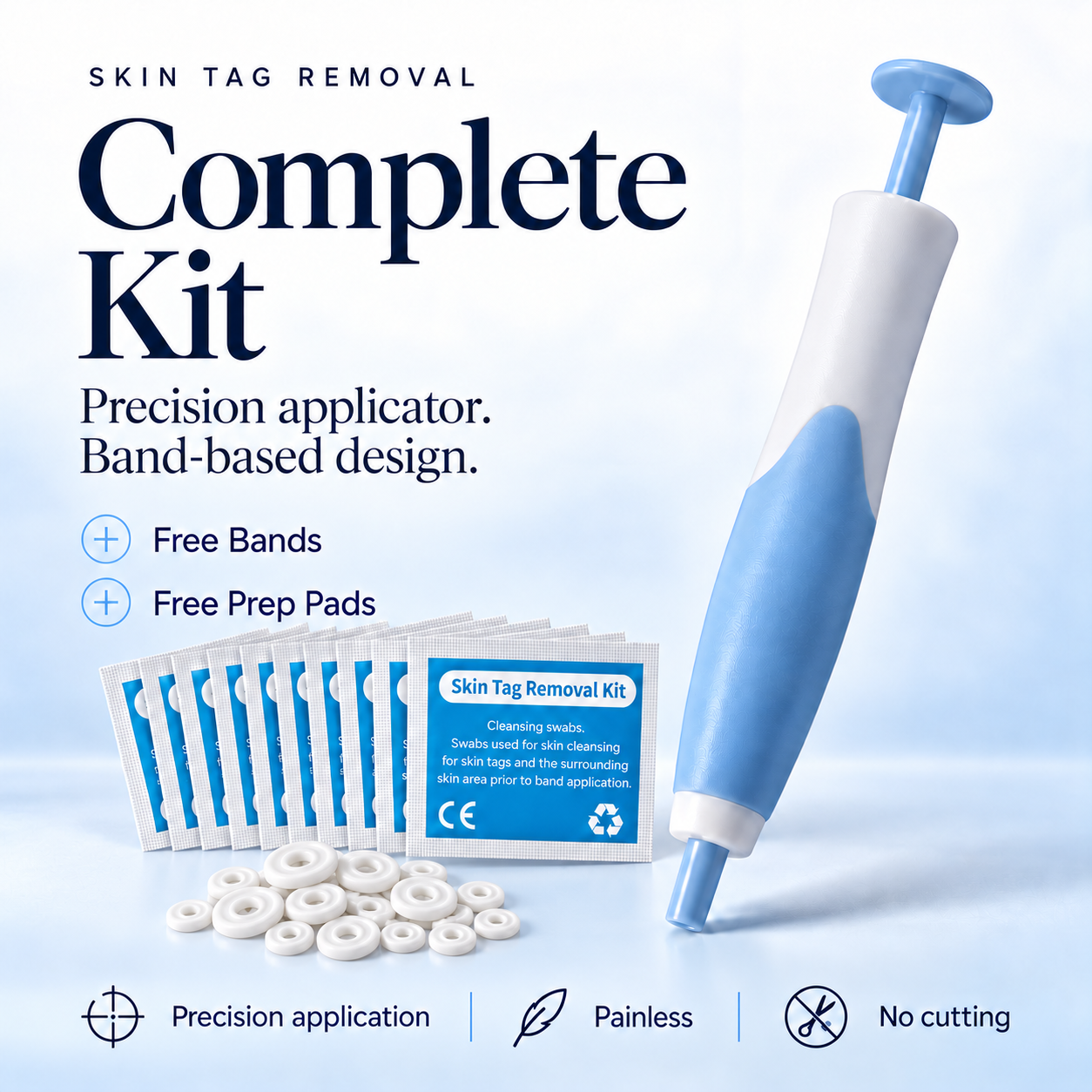 Skin tag removal set
